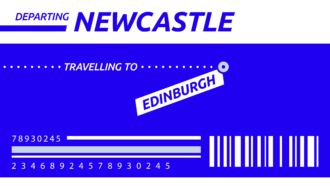 Newcastle to Edinburgh storefront image